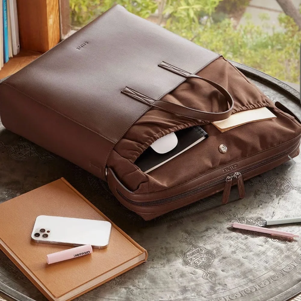Calpak Brown Travel Bag - Picture 2 of 5